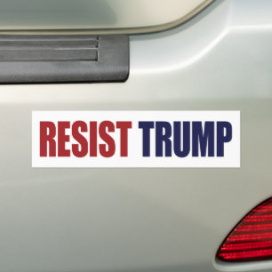 Resist President Trump - Anti Trump Bumper Sticker
