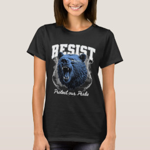 Resist Protect Our Parks Us National Parks Alt Us T-Shirt