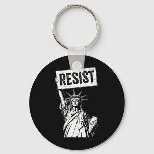 Resist Protest Anti Political Protest  Key Ring