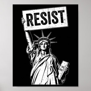 Resist Protest Anti Political Protest  Poster