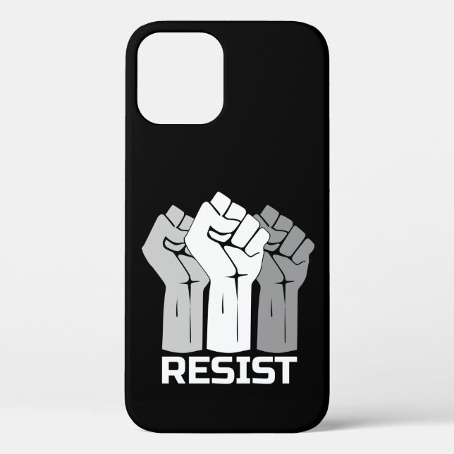 Resist Raised Fists Protest Design Case-Mate iPhone Case (Back)