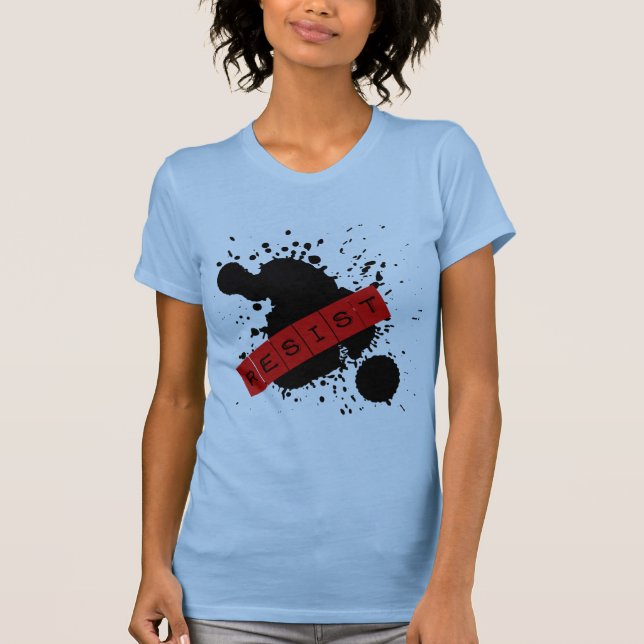 RESIST Rebellious Design T-Shirt (Front)