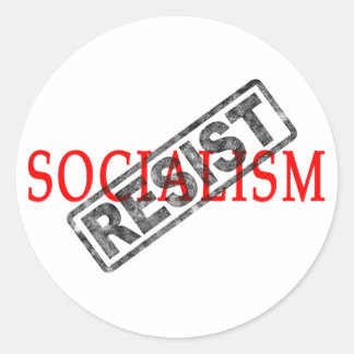 Resist Socialism stickers