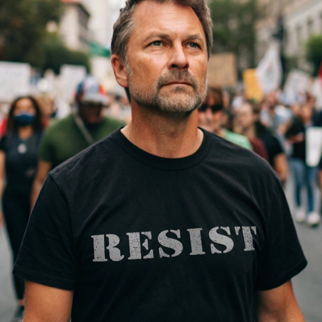 RESIST - Stand Up for Your Rights Protest March T-Shirt (Creator Uploaded)
