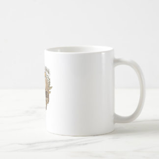 Resist Subtle Anti Trump Skull Floral Botanical Pr Coffee Mug