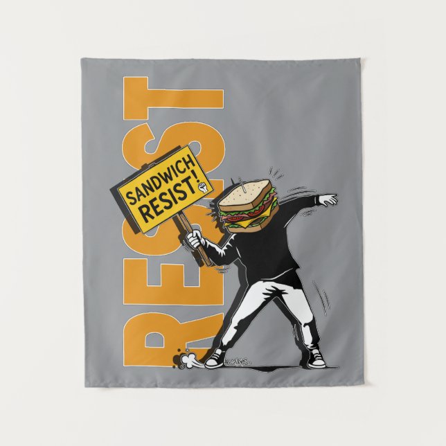 RESIST  TAPESTRY (Front)