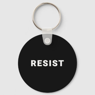 Resist Tee Shirt Anti Trump Key Ring