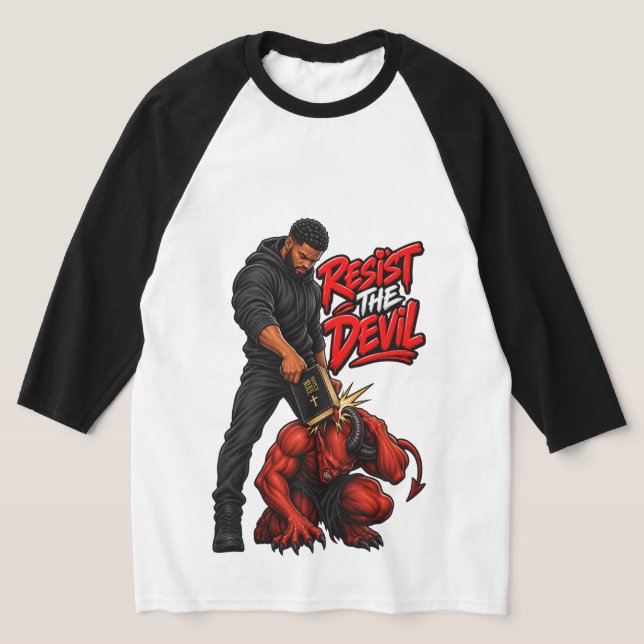 Resist the Devil T-Shirt (Laydown)