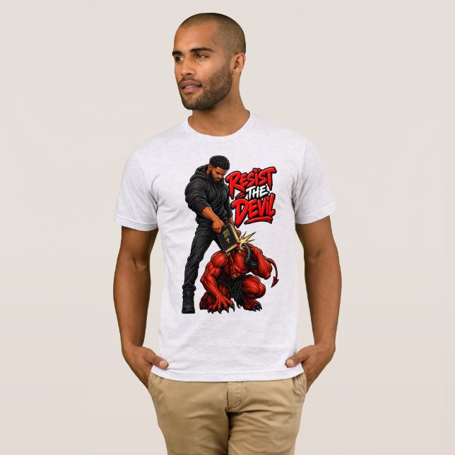 Resist the Devil T-Shirt (Front Full)
