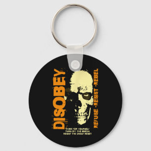 Resist The Great Reset Anti Globylist Anti Woke Co Key Ring