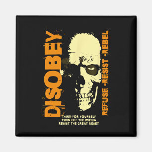 Resist The Great Reset Anti Globylist Anti Woke Co Magnet