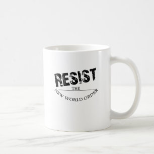 Resist The New World Order Coffee Mug