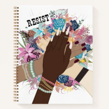 Resist Together – Floral Feminist Activism Art