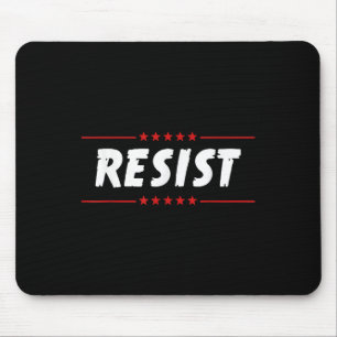 Resist Trump 86 45 Not My President Tee Impeach Mouse Mat