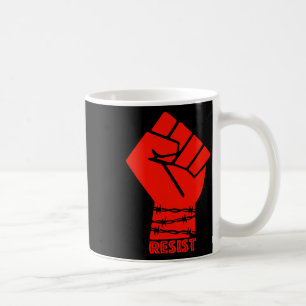 Resist Trump Anti Trump Protest Anti Political Men Coffee Mug