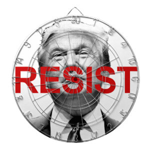 Resist Trump Dartboard
