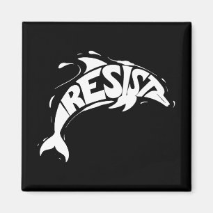Resist Trump Dolphin Protest Anti Trump Political  Magnet