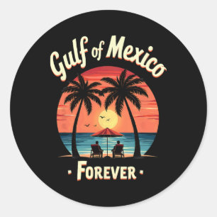 Resist Trump Gulf Of Mexico Forever 1  Classic Round Sticker