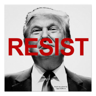 Resist Trump Poster