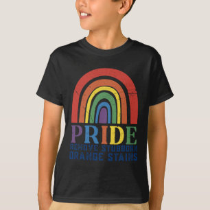 Resist Trump Remove Stubborn Orange Stains Pride M T-Shirt