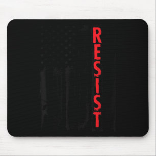 Resist Trump Tees - American Flag Resistance Anti Mouse Mat