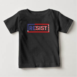 RESIST United States Flag Baby T-Shirt