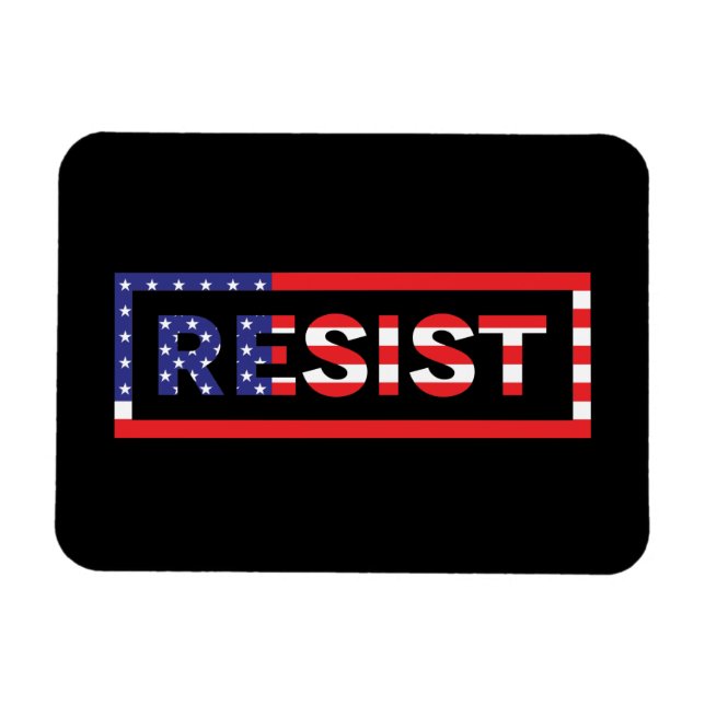 RESIST | United States Flag Magnet (Horizontal)