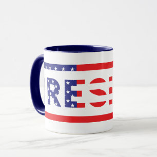 RESIST   United States Flag Mug