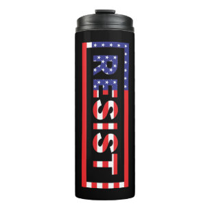 RESIST   United States Flag Thermal Tumbler