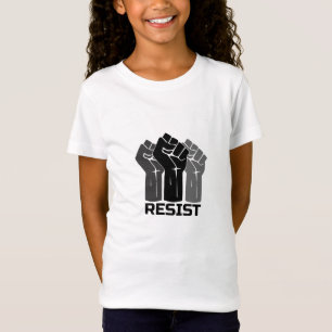 Resist with fist - in black 0003 T-Shirt