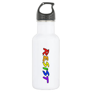 Resist with Pride! 532 Ml Water Bottle