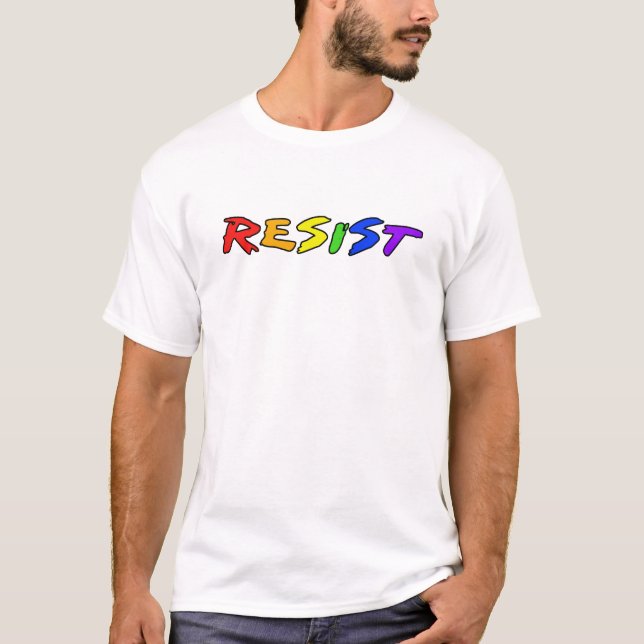 Resist with Pride (Up to 6x!) T-Shirt (Front)