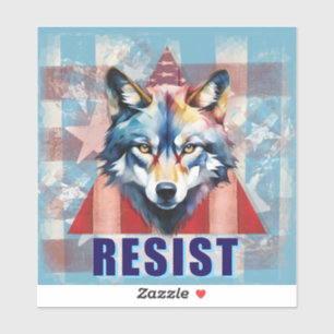 Resist Wolf Political 