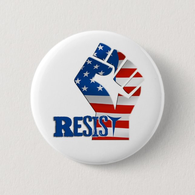 Resist, Women's Discrimination Equal Rights Button (Front)