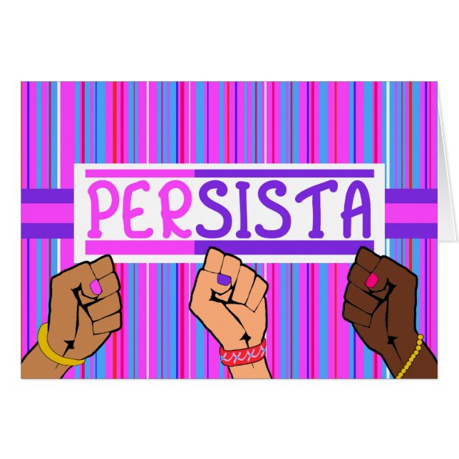 Resist Women's Fists of Persistence Unite (Front Horizontal)