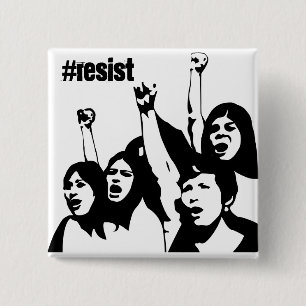 Resist, Women's Rights Button