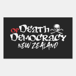 Resistance Becomes Duty NZ Political Rectangular Sticker
