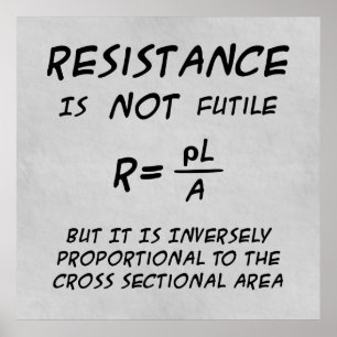 Resistance Humour Poster