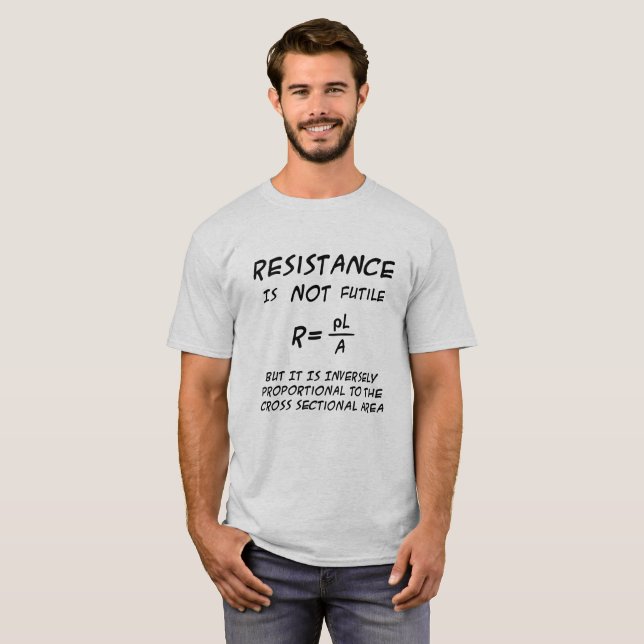 Resistance Humour T-Shirt (Front Full)