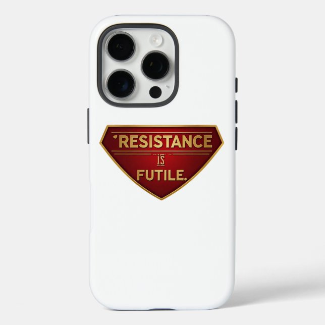 Resistance Is Futile  Case-Mate iPhone Case (Back)