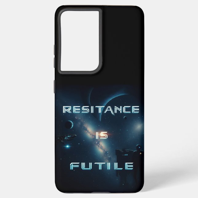 Resistance is Futile Samsung Phone Case (Back)