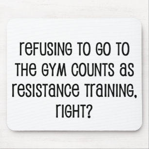Resistance Training Mouse Mat