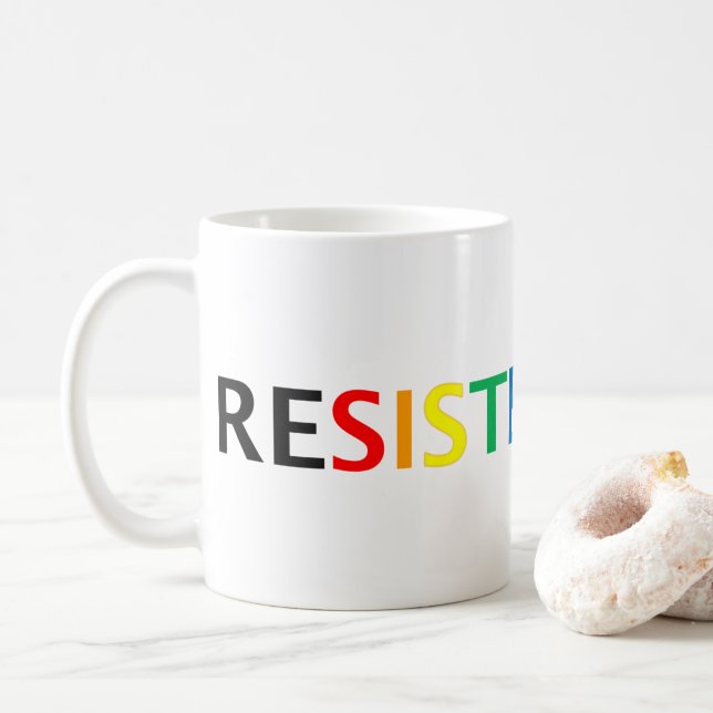 Resisterhood mug (With Donut)