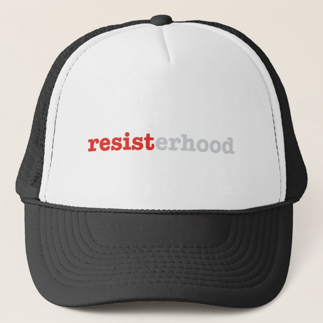 RESISTerhood Trucker Hat (Front)