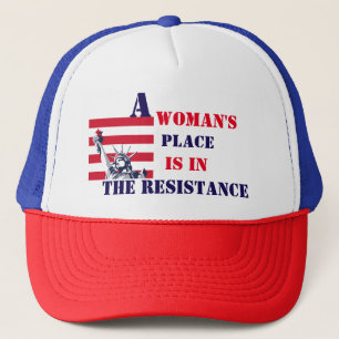 Resisting Fascism in America Trucker Hat