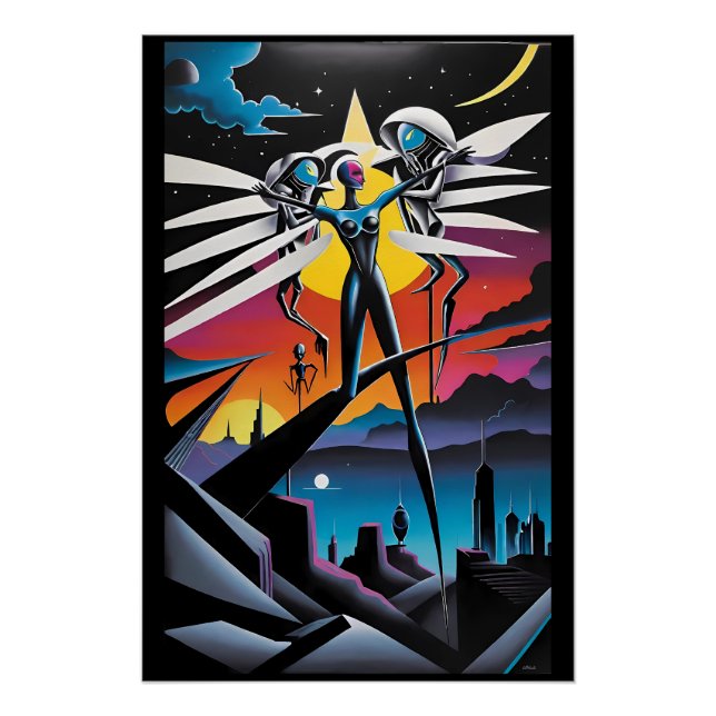 Resisting the Angels of Fortune Poster (Front)