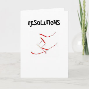 Resolutions Holiday Card