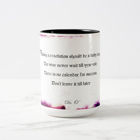 Resolutions - Mug
