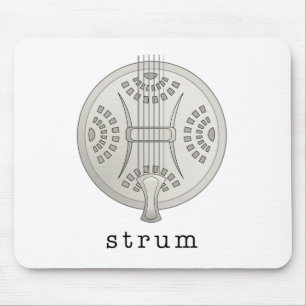 Resonator Guitar Mouse Mat