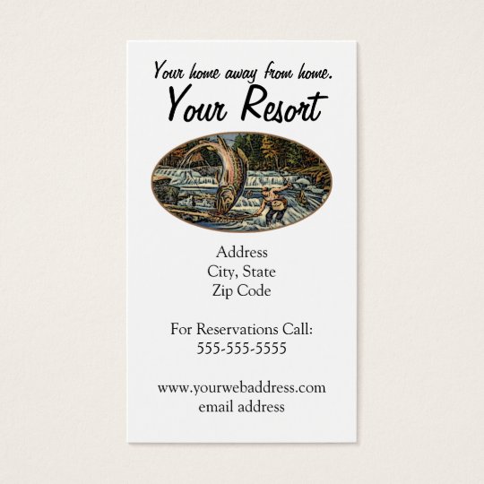 Resort Customise Business Card